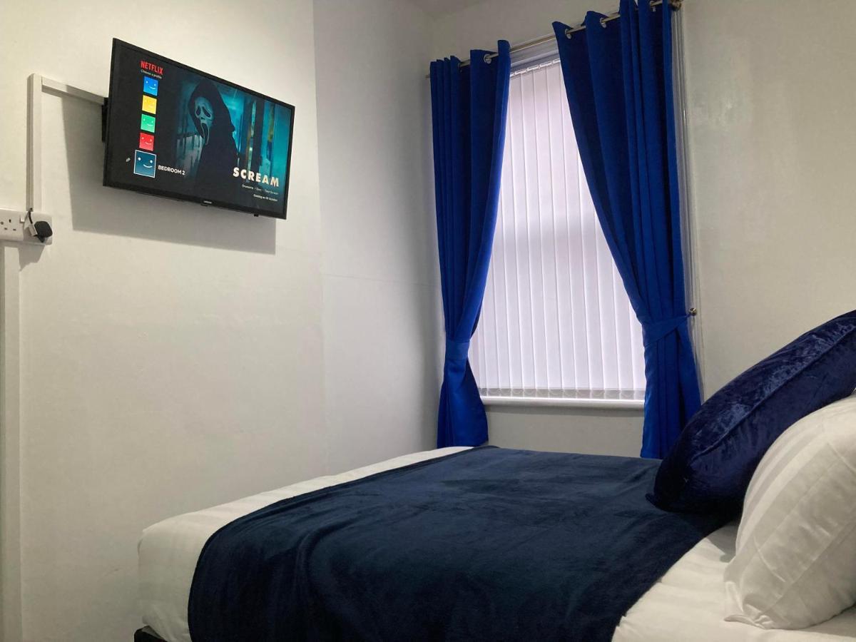 Agapi Apartment - Sea View Sleeps Ten Blackpool Eksteriør billede